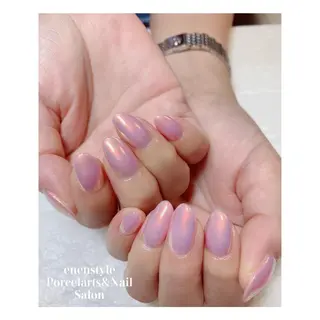 ミディアム ネイル 🐾enen style 🐾のネイルデザイン