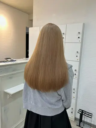 ロング カラー りん🧸透明感カラ ー/ヘアアレンジのヘアスタイル