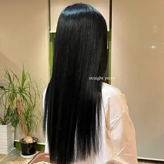 ロング パーマ レイヤー/透明感艶 カラー丸山ななほのヘアスタイル