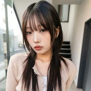ロング ANY sayaᯓ★のヘアスタイル