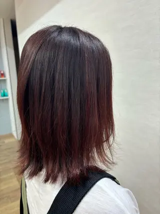 ミディアム Circus 石原愛里のヘアスタイル