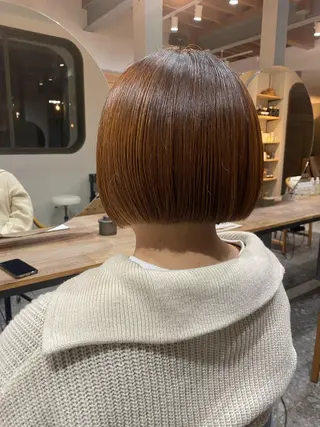 ショート ムナカタ アカリのヘアスタイル