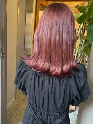 ロング う けんじょうのヘアスタイル