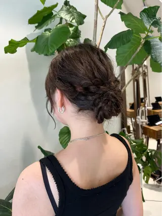 ボブパーマ／アレンジ Onのヘアスタイル