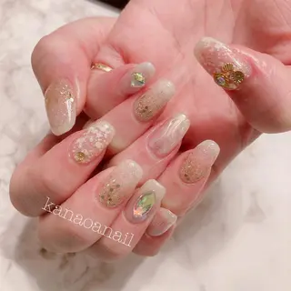 ネイル 地爪育成💅 kanaoanailのネイルデザイン
