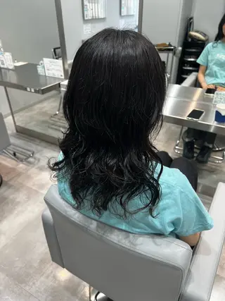 ロング パーマ 坂口 みりのヘアスタイル