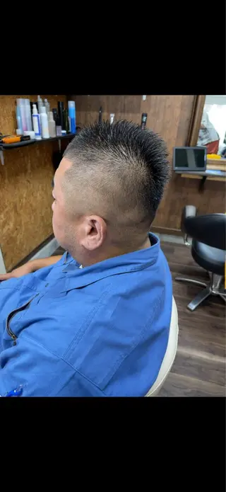 ショート メンズ 山宮 雅次のヘアスタイル