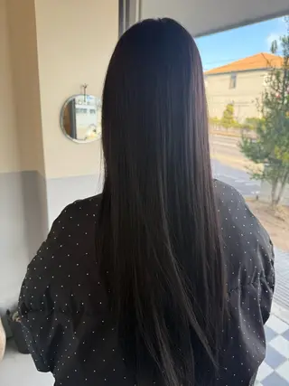 ロング カラー 平川陸翔 /艶カラーのヘアスタイル
