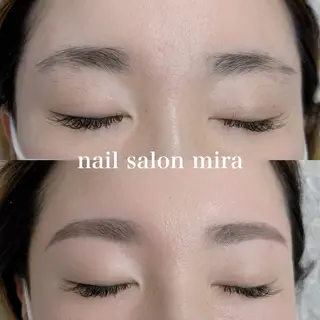 アイブロウ Mira 木下 唯加の眉毛・アイブロウイメージ