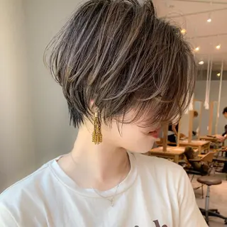 ショート 小濱 ありすのヘアスタイル