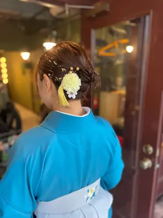 ミディアム ヘアアレンジ PATH-hair. storeのヘアスタイル