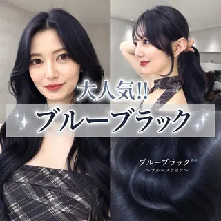 ロング 韓国レイヤー/ 艶カラー/礼二郎のヘアスタイル