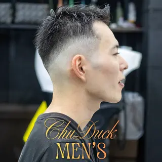 ショート メンズ フェード×メンズ カット|SHOTAのヘアスタイル