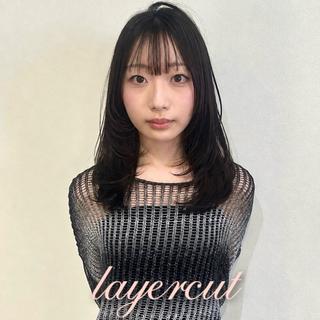 ロング 💟 𝐚𝐲𝐚のヘアスタイル