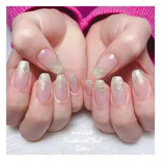 ミディアム ネイル 🐾enen style 🐾のネイルデザイン
