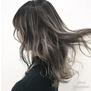 ロング カラー 髪質改善カラー ショートボブ専門のヘアスタイル