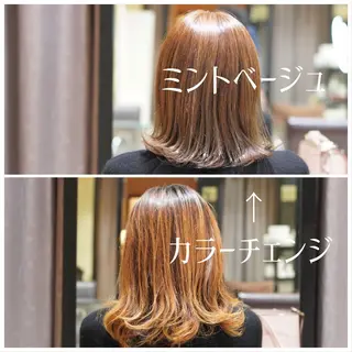 ミディアム 永野 良一のヘアスタイル