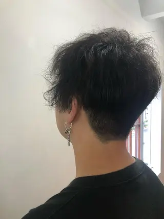 パーマ メンズ mopa りこのヘアスタイル