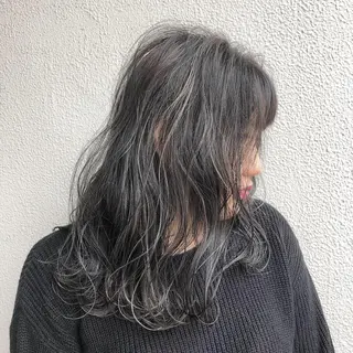 ミディアム カラー パーマ ヘアアレンジ 当日予約⭕️ JUNYAのヘアスタイル