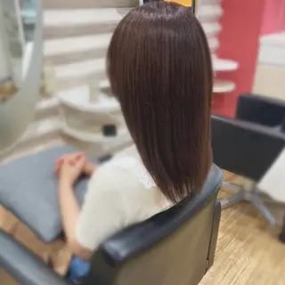 ロング カラー KON|ごまかさない 艶。酸熱×精密カットのヘアスタイル
