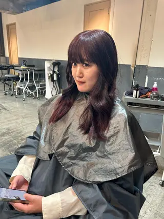 ロング カラー 海外レイヤー /NAGISAのヘアスタイル