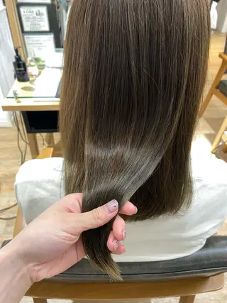 ロング カラー パーマ ヘアアレンジ メンズ キッズ ネイル マツエク・マツパ 横浜Bob美容師🤎 ERINAのヘアスタイル