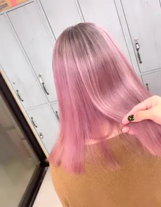 ロング カラー 町田ブリーチ特化 MANATOのヘアスタイル