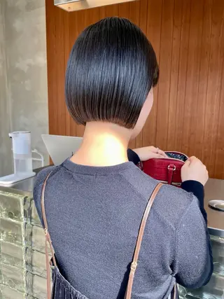 ショート カラー 華 /ショート/ボブのヘアスタイル