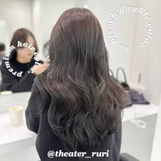 ロング カラー ふわっと抜け感🫧 ブラウンベージュ🤎のヘアスタイル