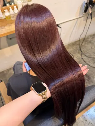 ロング ボブ knock なお 烏丸御池のヘアスタイル