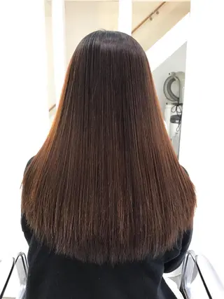 ロング パーマ 京都河原町/艶髪/ 西田晴香のヘアスタイル