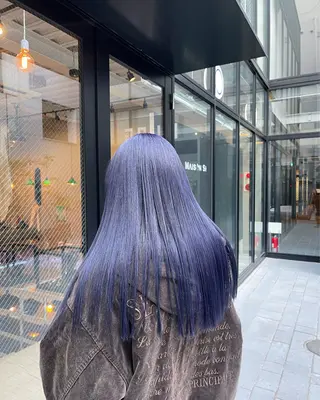 ロング カラー NENE/GARTE 代官山/渋谷のヘアスタイル