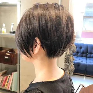ショート すきバサミを使わない カット✂️✨郡司泰之のヘアスタイル