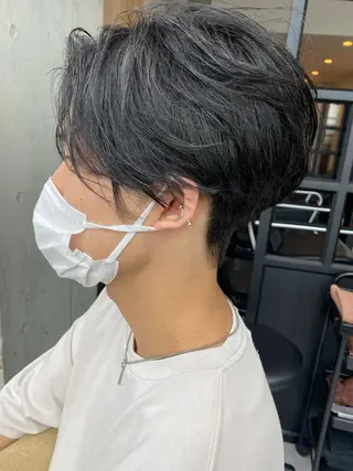 ミディアム パーマ メンズ 似合う髪型見つけます AYAKAのヘアスタイル