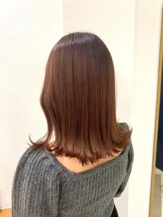 ミディアム ‎🤍髪質改善‎🤍 レイヤーカット‎🤍のヘアスタイル