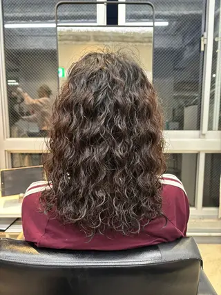 セミロング ANY/須田麻人 /パーマスタイルのヘアスタイル