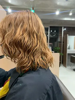 パーマ ボブパーマコテ巻き風 パーマNo1深江秀平のヘアスタイル