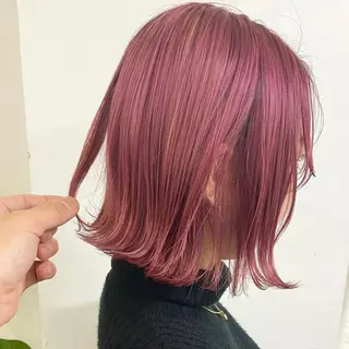 ミディアム カラー ヘアアレンジ fifth 石川 凪のヘアスタイル