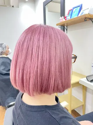 ショート カラー 青木 優歩のヘアスタイル