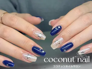 ネイル 神田 ココナッツのネイルデザイン