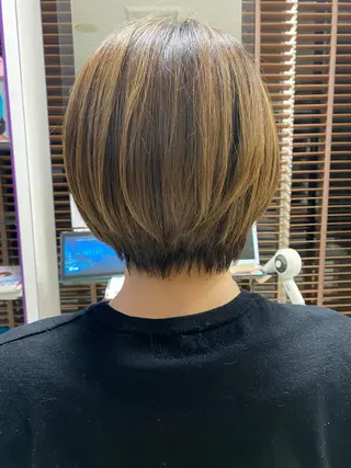 ショート TELA HAIR 大輪のヘアスタイル