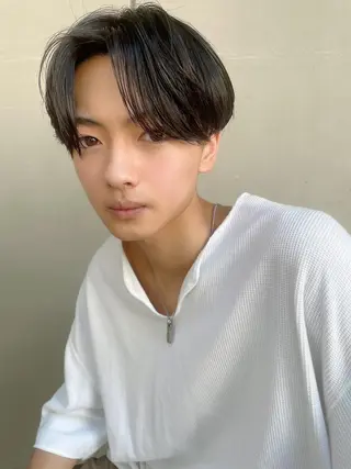 メンズ パーマ 小村敏司🔹 メンズヘアのヘアスタイル
