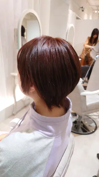 ショート ナカヤマ ヒロトのヘアスタイル