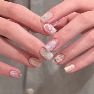 ネイル 🎀フェイ フェイ🫧💗のネイルデザイン