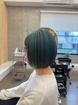 ショート カラー 【髪質改善】 kasumi🌷🌷のヘアスタイル