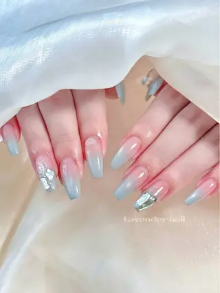 ネイル Lavender nail·中島公園のネイルデザイン