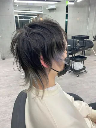 カラー メンズ 原宿アンリ 山下卓也のヘアスタイル