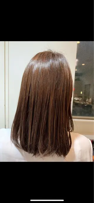 ミディアム カラー 韓国🇰🇷 ✂︎hair 内田愛のヘアスタイル