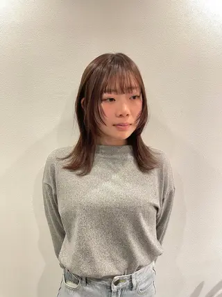 ミディアム カラー 悦喜 雅史のヘアスタイル