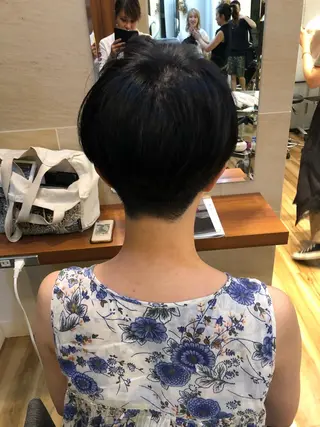 ショート kawabe maikoのヘアスタイル
